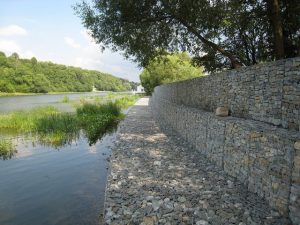 Виды материалов для берегоукрепления